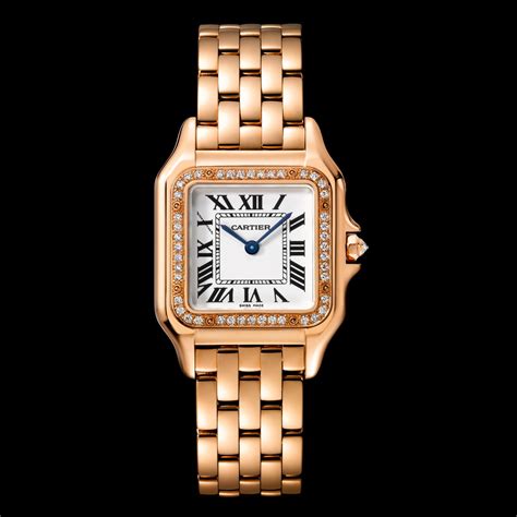 rose gold cartier watch|solid gold cartier watch.